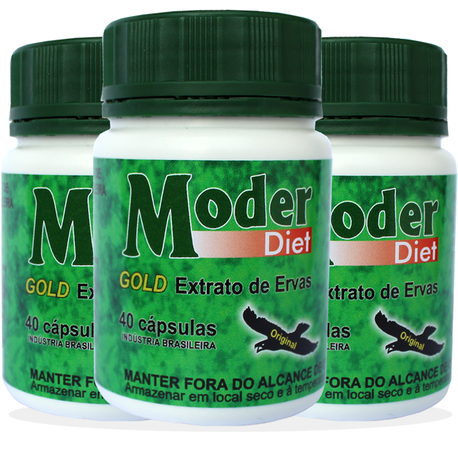 Kit 3 Moder DIet Gold