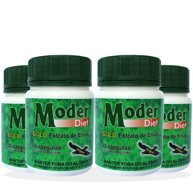 Kit 4 Moder Diet Gold