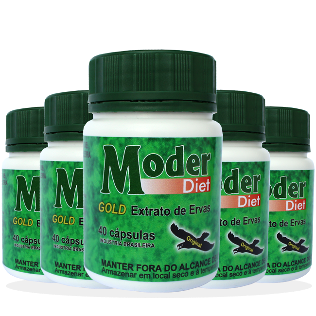 Kit 5 Moder DIet Gold